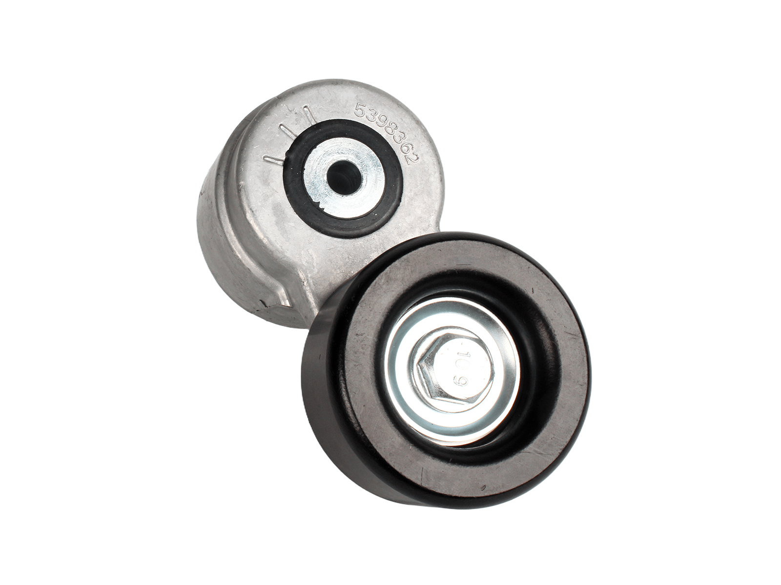 Натяжитель ремня для ГАЗель Next дв.Cummins ЕВРО4 2.8 с ремнем 8PK2166 к-т PRAVT PR.5398362-С фотография №5