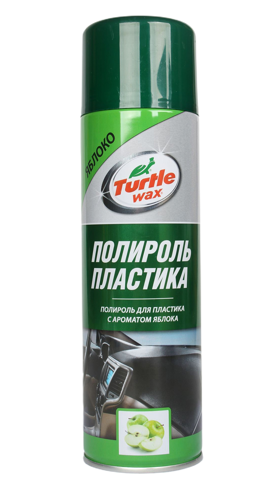 Полироль для пластика Яблоко 500мл TURTLE WAX PTW04 фотография №1
