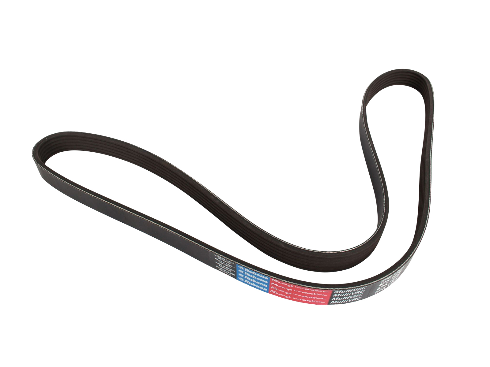 Ремень ЗМЗ-405 ЕВРО-3 генератора без ГУР RUBENA 6PK1275 фотография №1