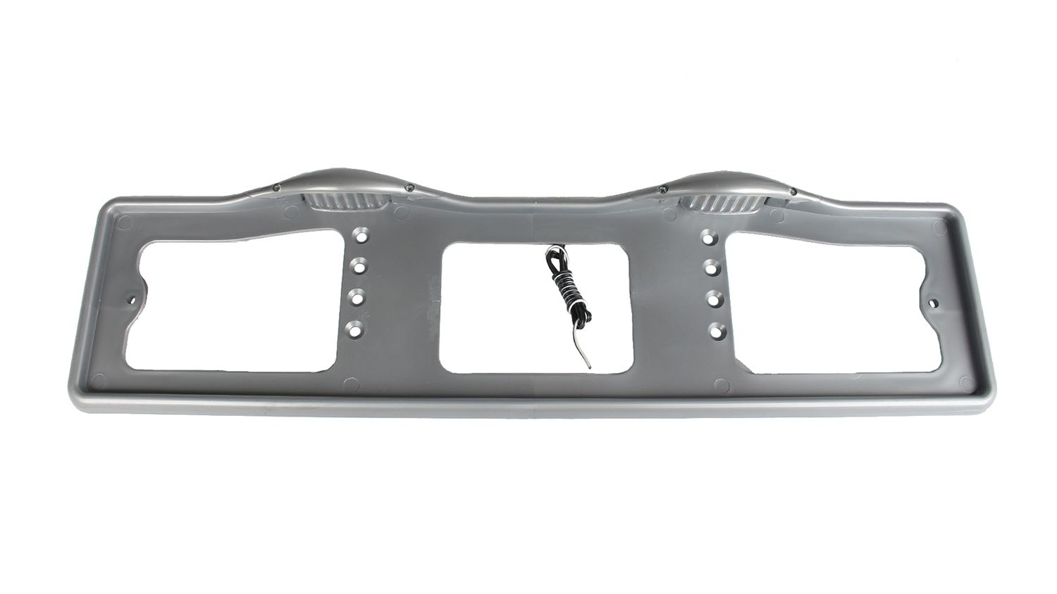 Рамка знака номерного верхняя подсветка серая 1 штука AB-001G фотография №1