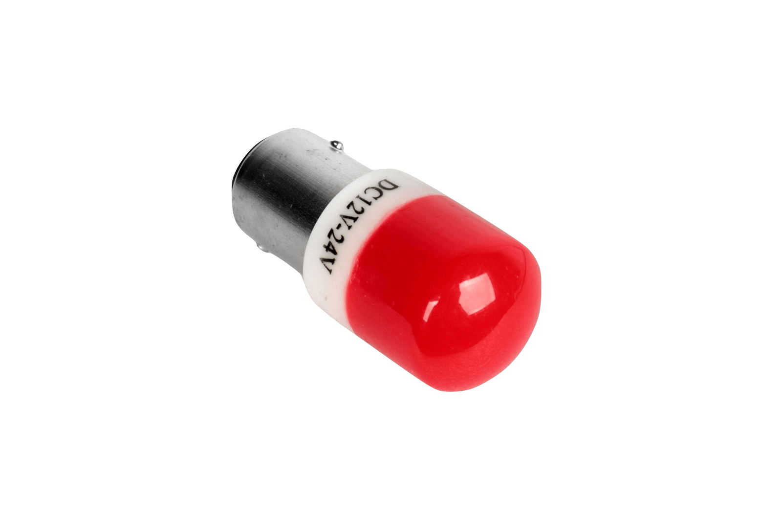Лампа 12V-24Vx21/5W диодная стробоскоп красная фотография №3