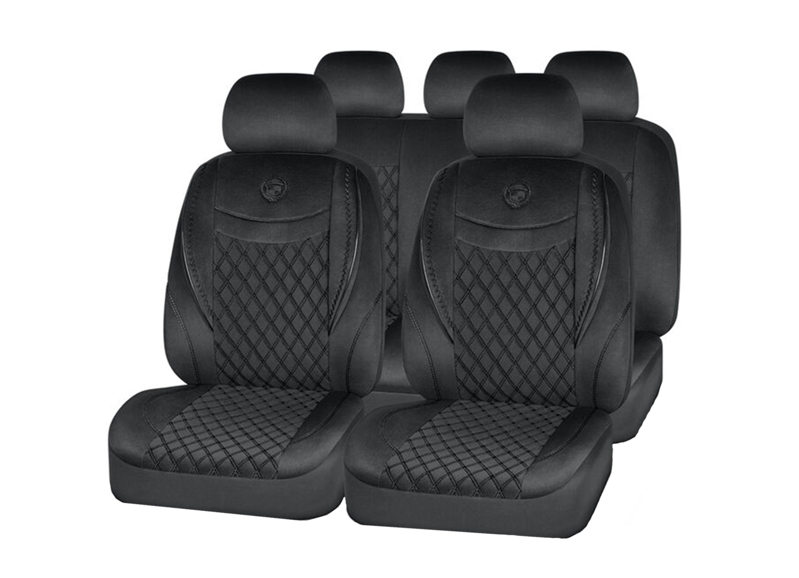 Комплекты чехлов для автомобильных сидений ELG1000 ELEGANTчёрный фотография №1