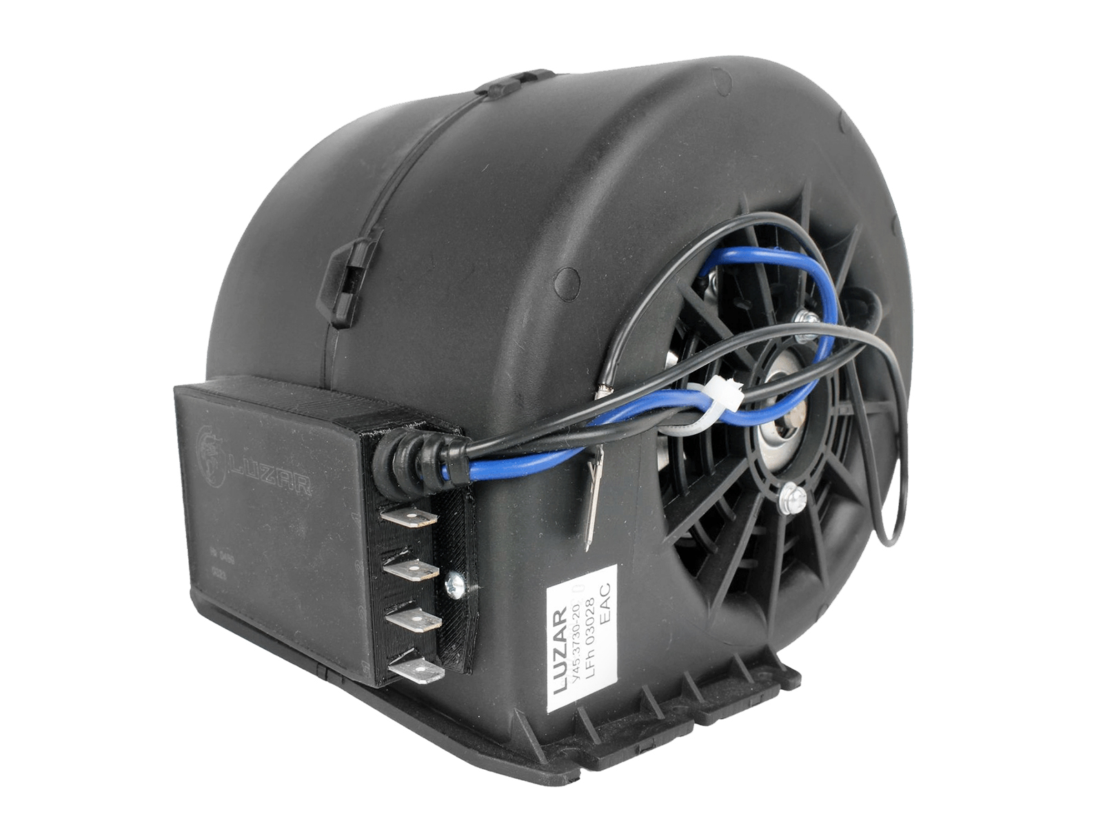 Мотор отопителя ГАЗ-31105, 3302 Бизнес в сборе, сопротивление LUZAR фотография №2