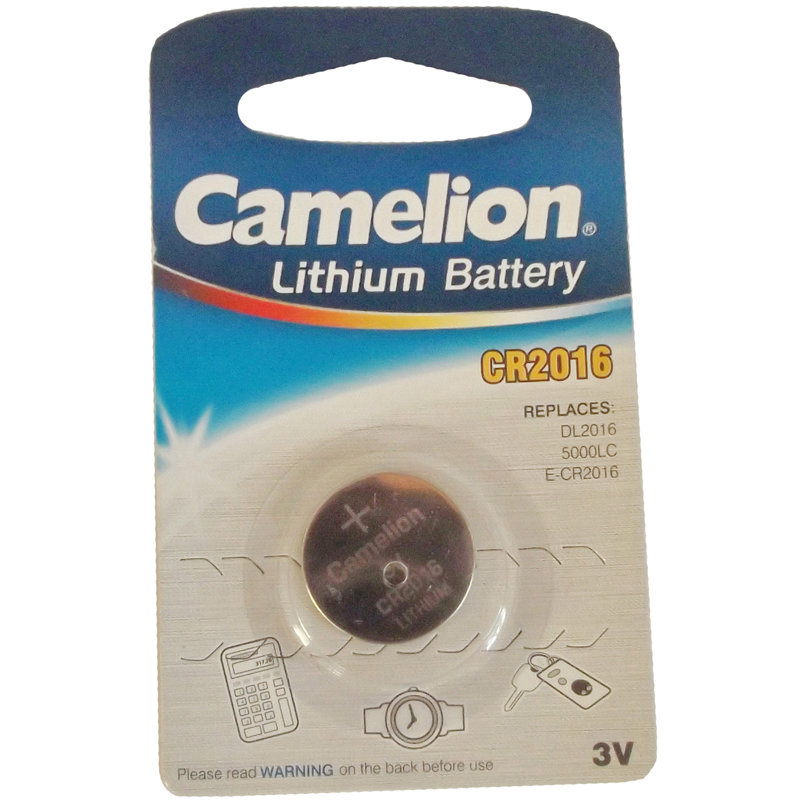 Элемент питания Camelion CR2016 1 штука фотография №1