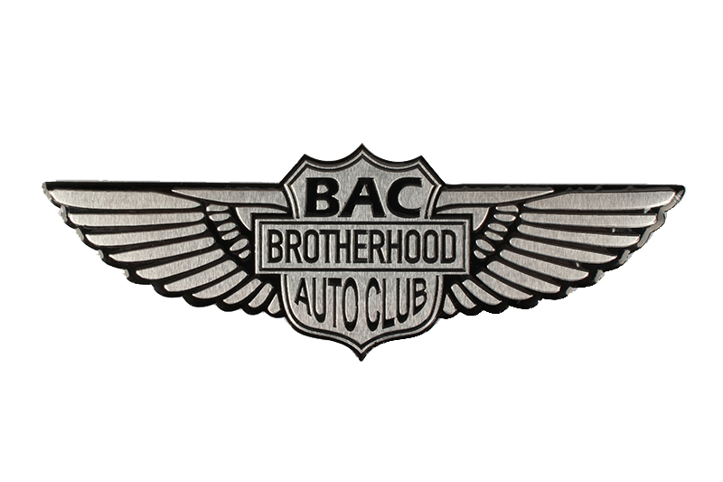 Эмблема Bac Brotherhood autoclub 35x120 фотография №1