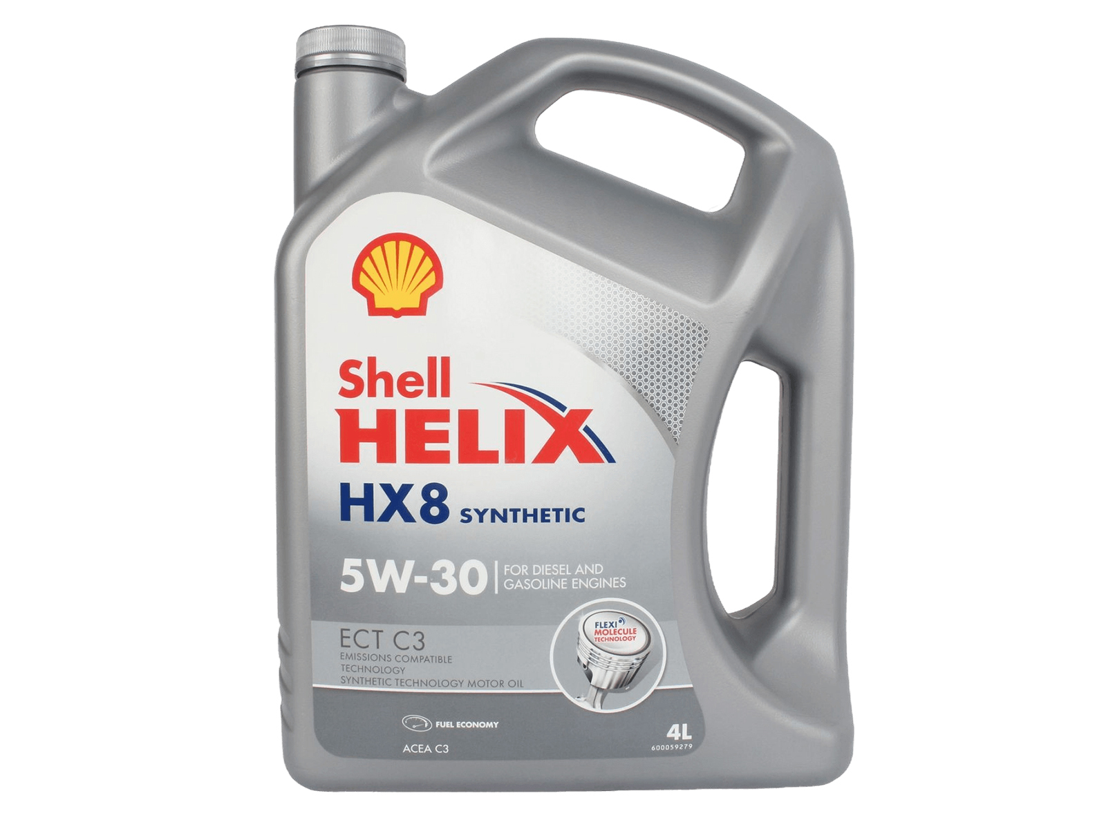 Масло моторное SHELL HELIX HX8 ECT C3 5W30 4л фотография №1