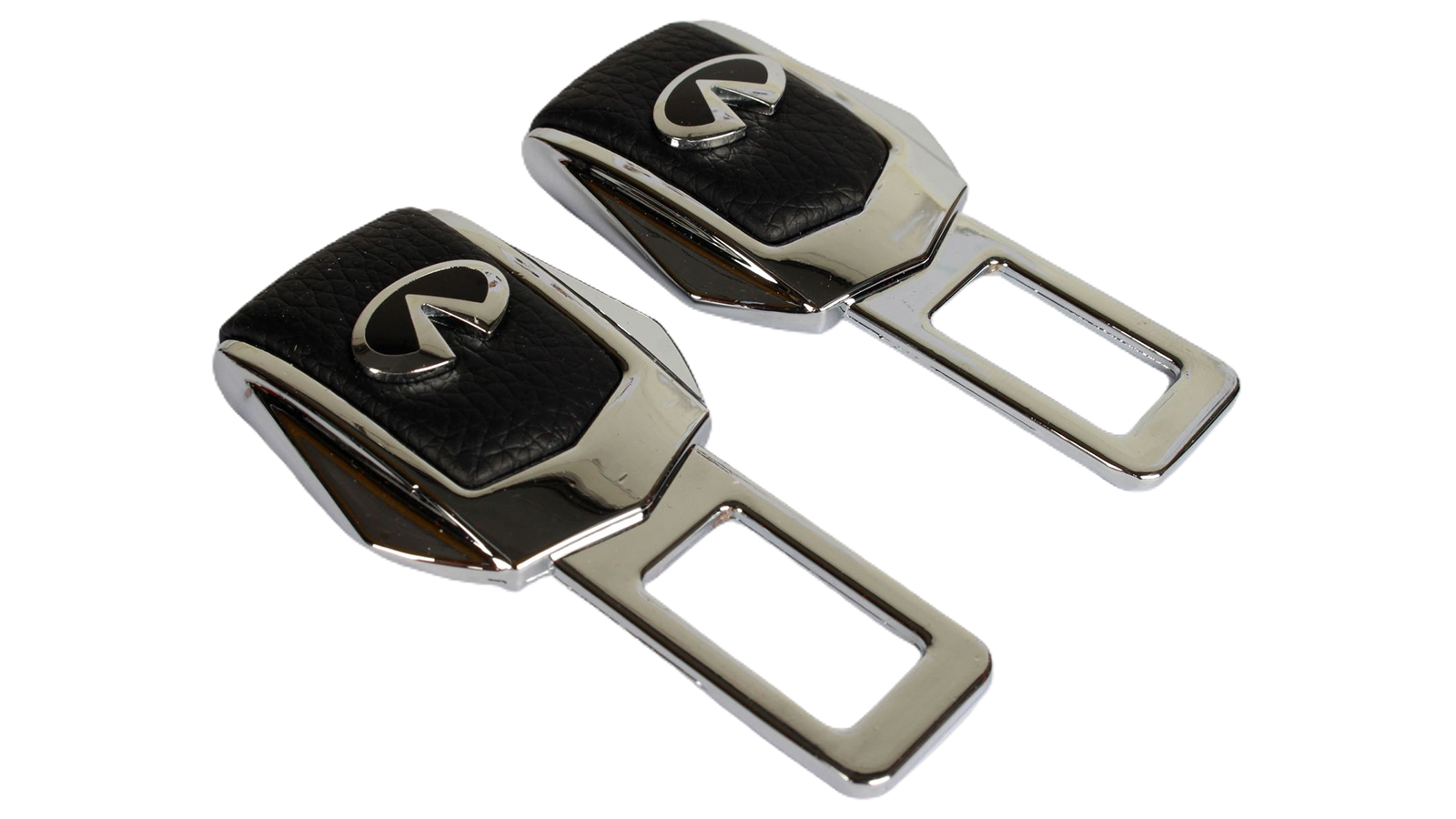 Заглушка ремня безопасности PREMIUM INFINITI 2 штуки фотография №1