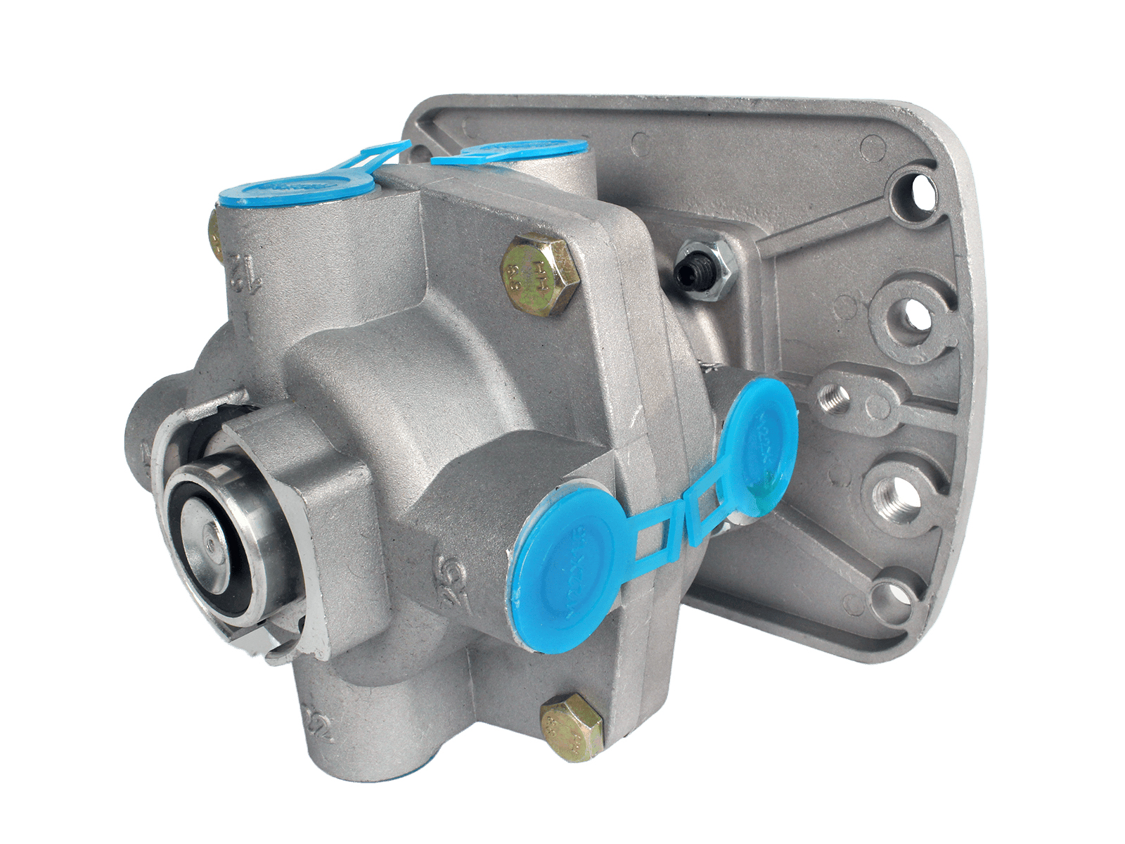 Кран МАЗ,КАМАЗ тормоз 2-х секционный Н/О HOTTECKE 100-3514108-10 HTN900017 фотография №5