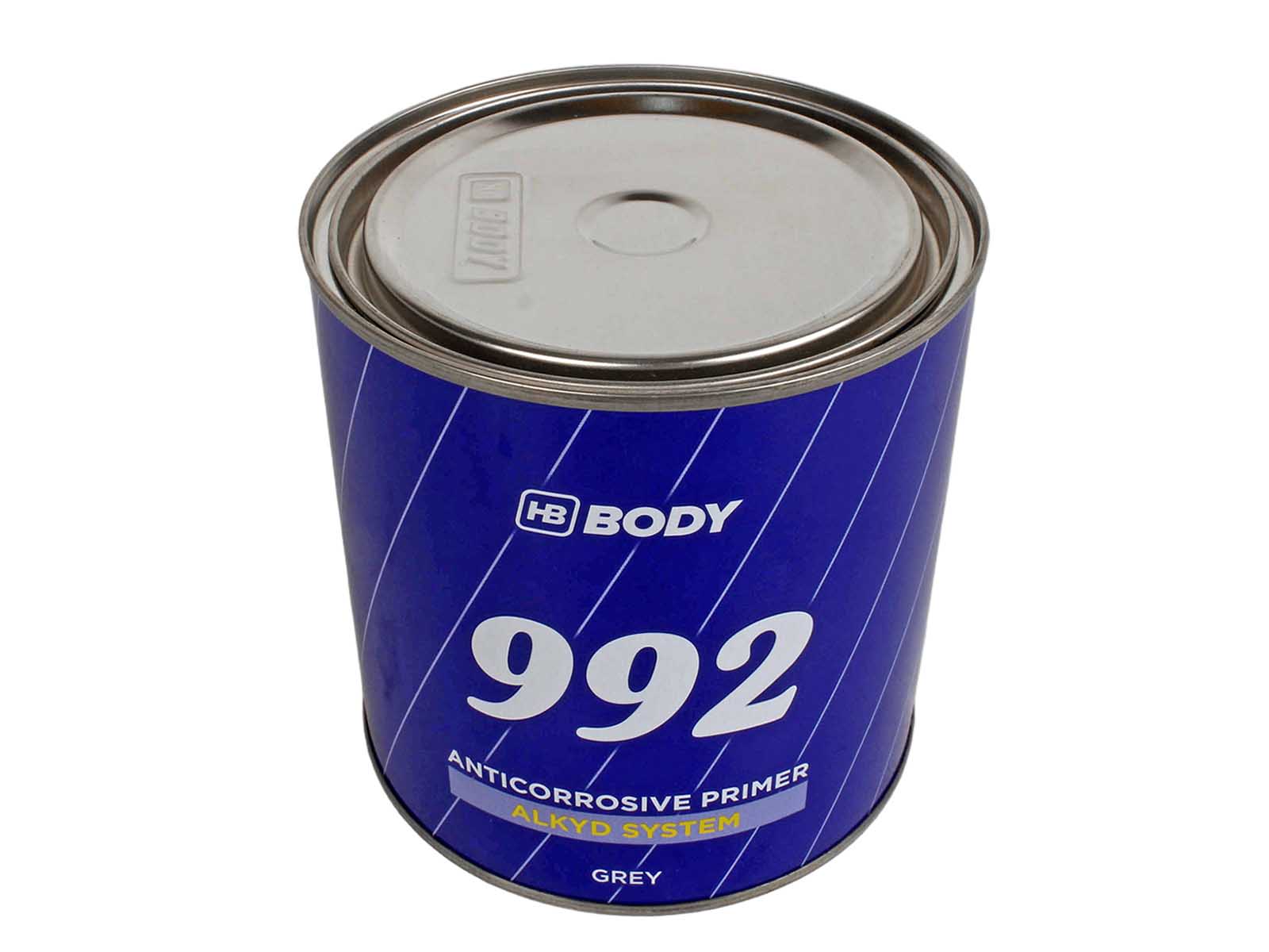 Грунтовка BODY алкидная серая 992 1кг фотография №2