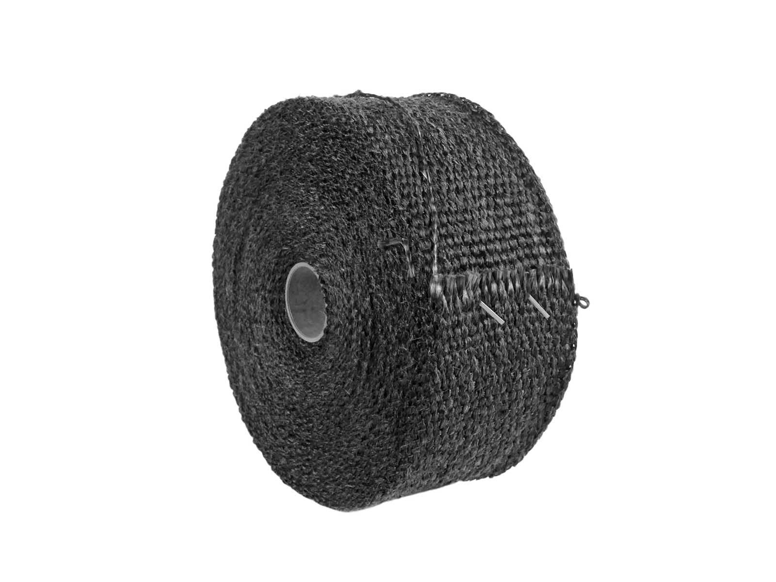 Термолента для глушителя 1х50х10000мм черная фотография №4