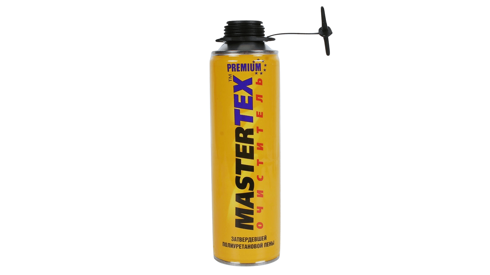 Очиститель монтажной пены MASTERTEX PREMIUM 500мл 53436 фотография №1