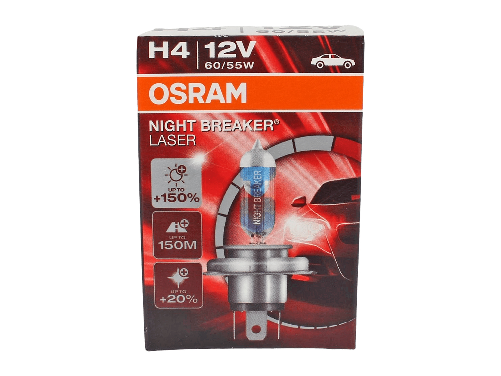 Лампа OSRAM Night Breaker Laser H4 12V 60/55W 1 штука фотография №4