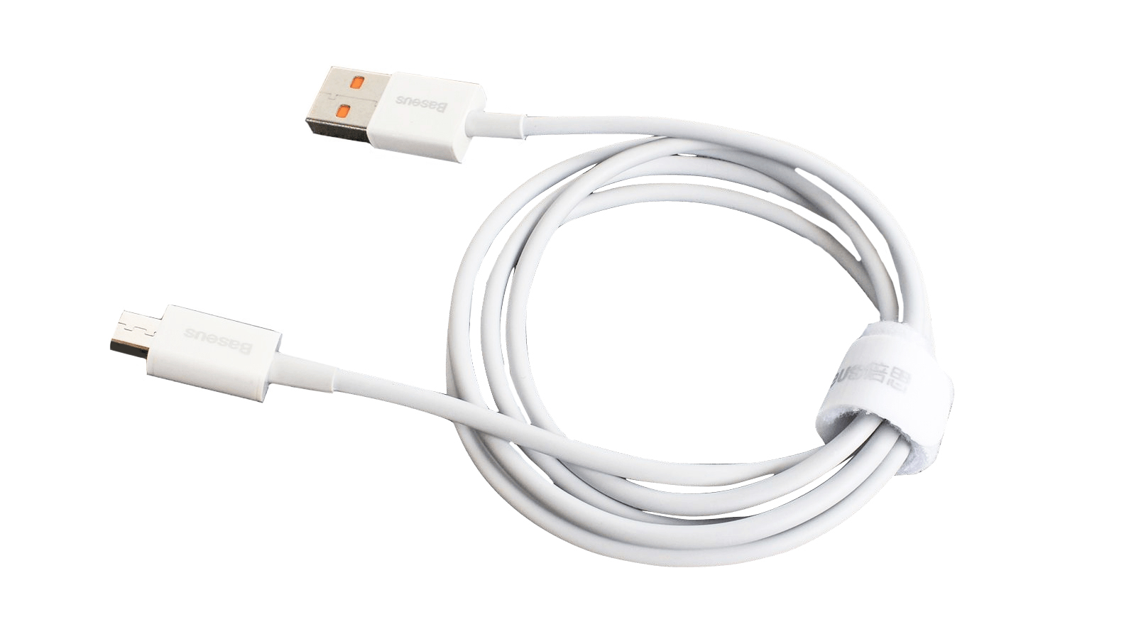 Кабель зарядный USB Baseus Micro 2A 1m white фотография №2