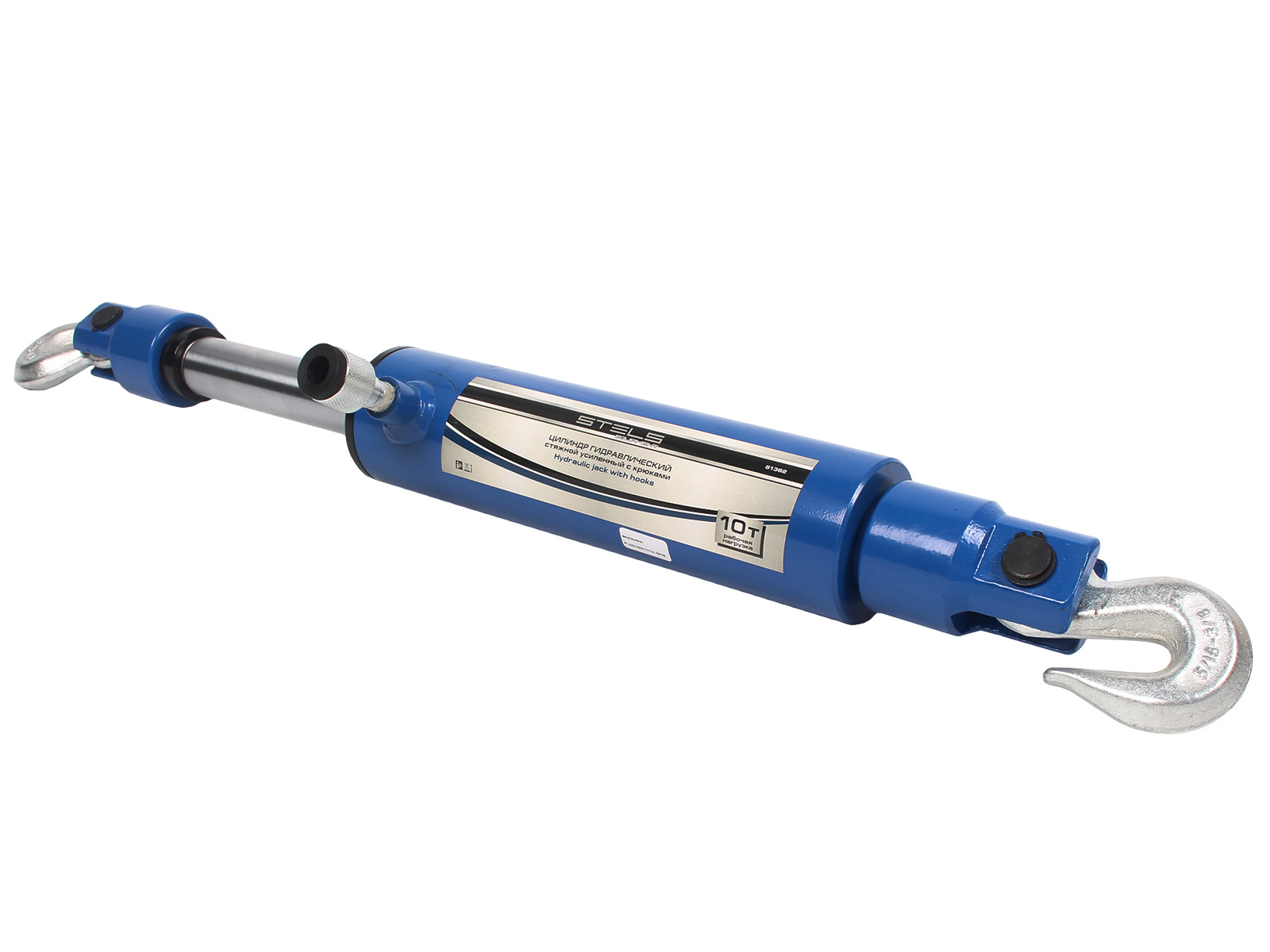 Цилиндр гидравлический STELS 10 т стяжной усиленный с крюками фотография №4