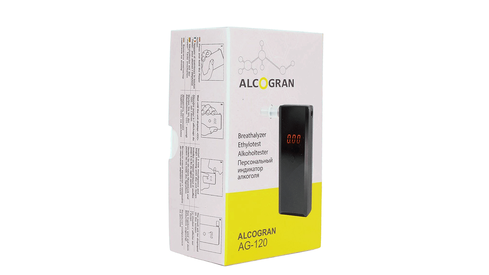 Алкометр Алкогран AG-120 фотография №4