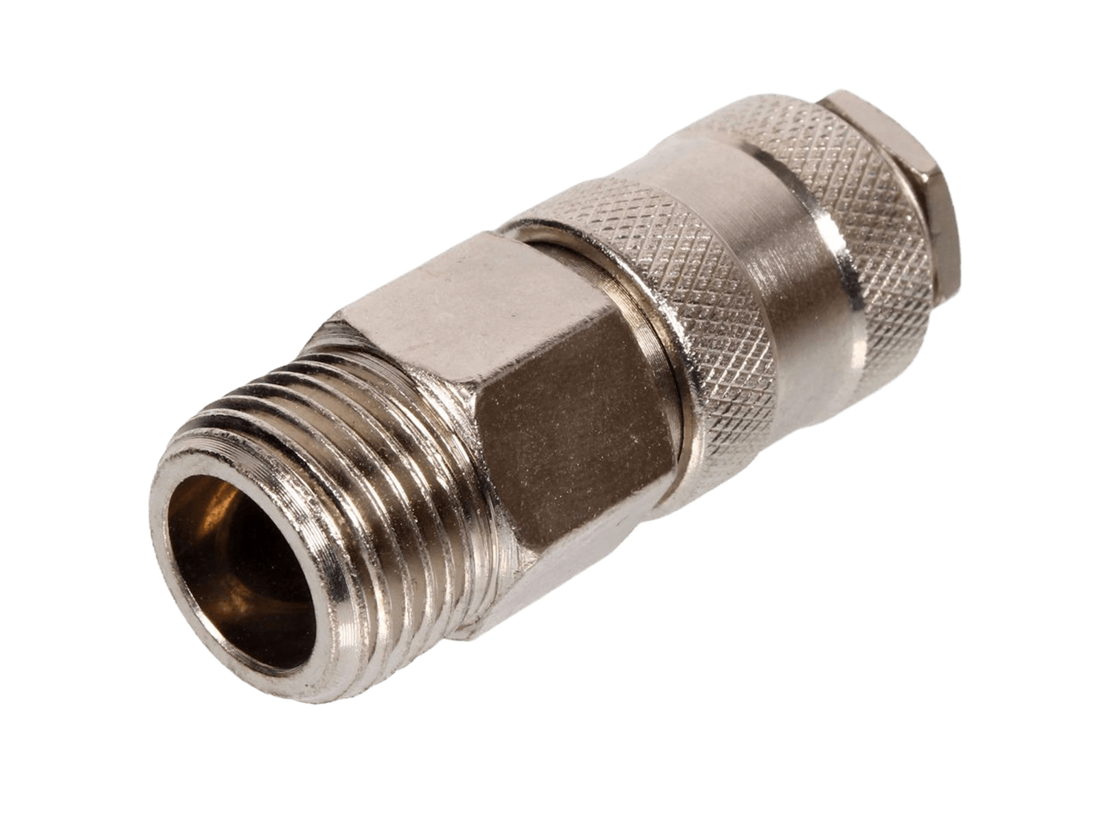 Быстросъемное соединение муфта с наружной резьбой 1/2 ANROKEY фотография №1