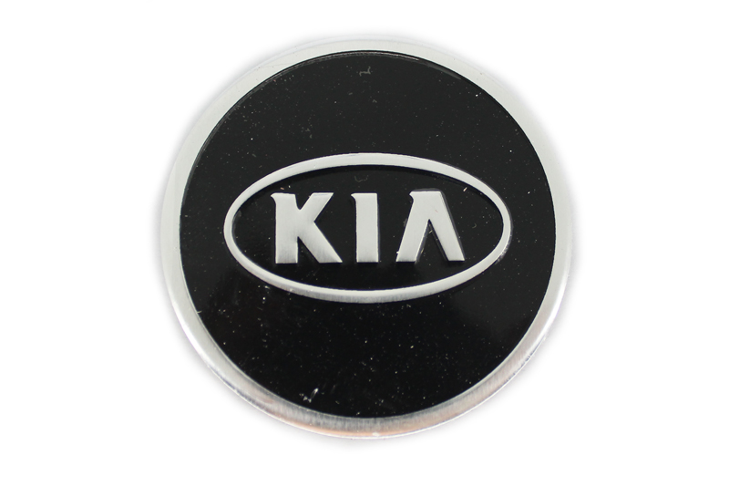Наклейка на колпаки Ф6 KIA 4шт фотография №1