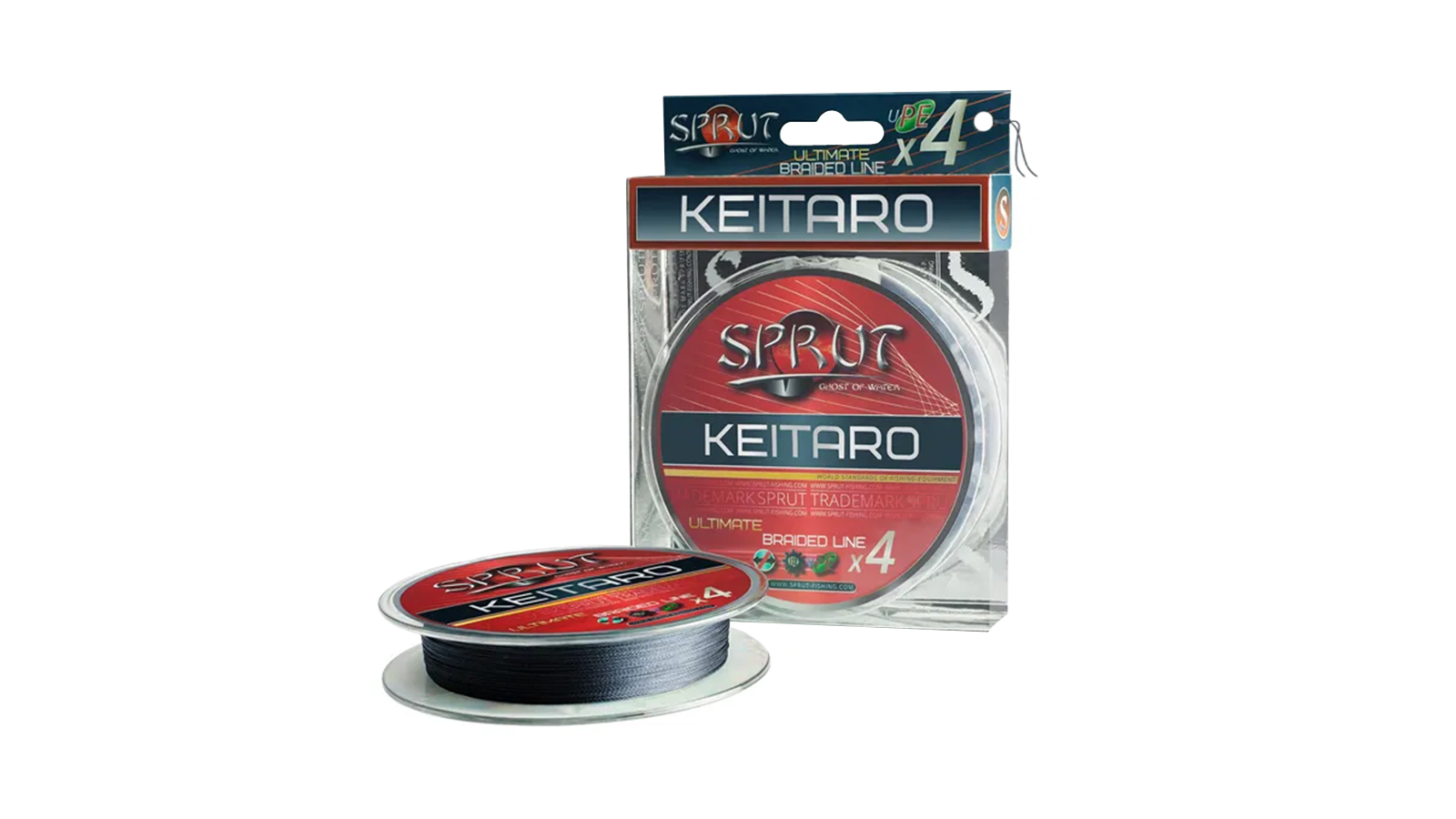Шнур Sprut KEITARO Ultimate Gray 0.25 мм 19.1 кг фотография №1