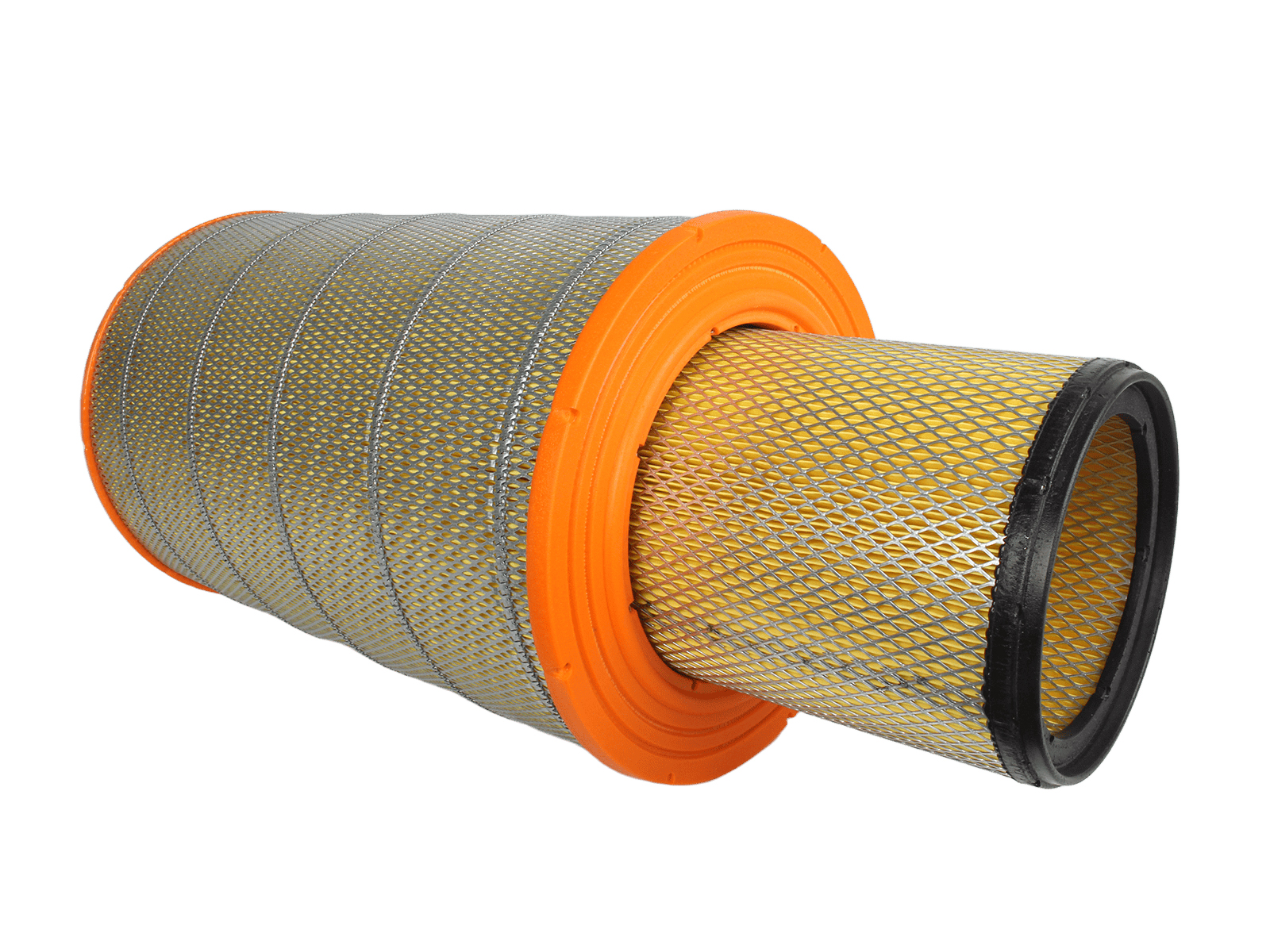 Элемент фильтрующий КАМАЗ-ЕВРО-2 дв.Cummins воздушный 2 штуки комплект DIFA фотография №5