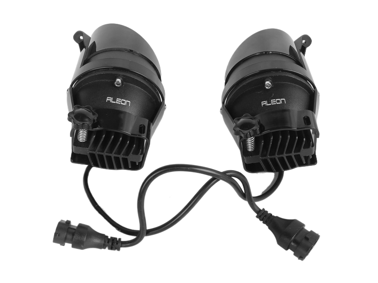 Фары противотуманные 12-24V 35W 6000K диодные комплект ALEON AL-9010W-1 фотография №3