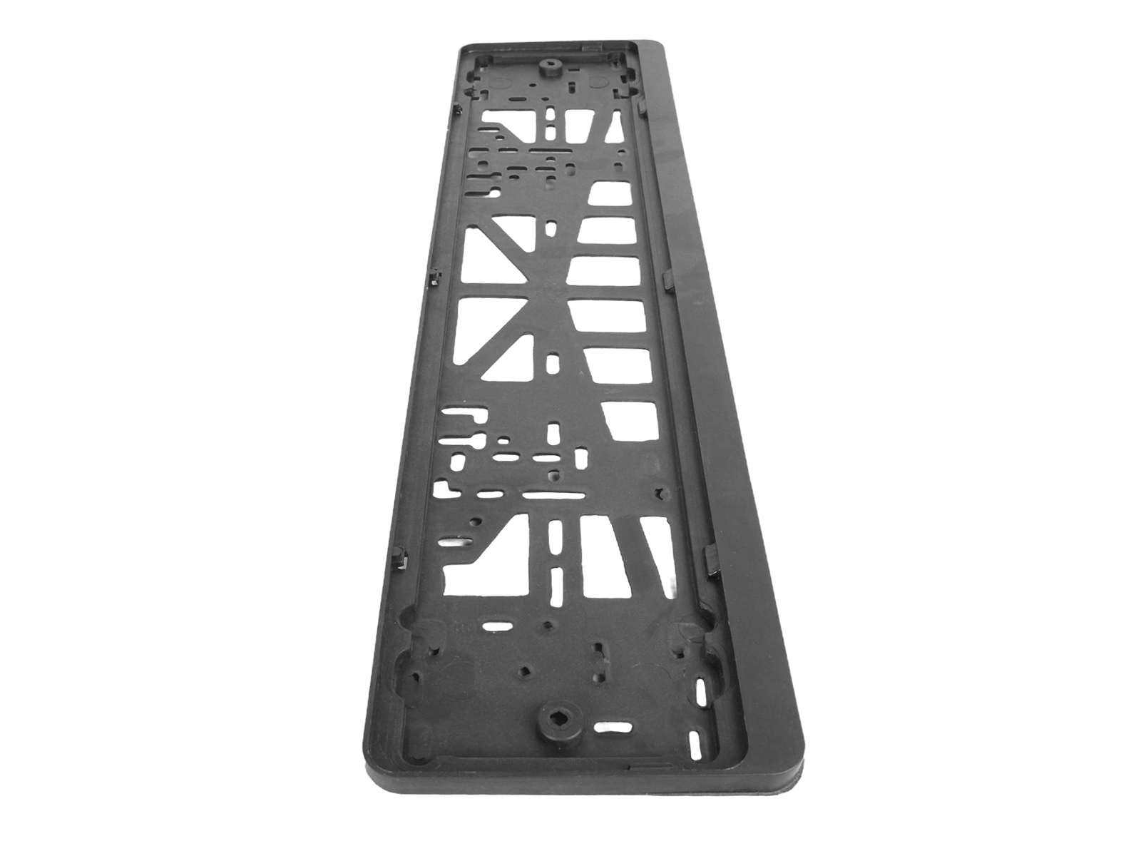 Рамка для номера Эконом черная фотография №3