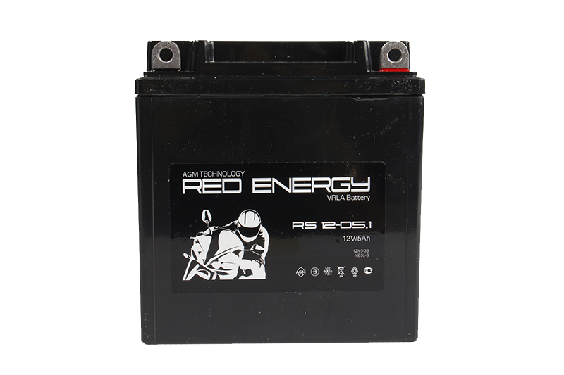 Аккумулятор мотоциклетный Red Energy RS 1205.1 12N5L-BS 6СТ5 фотография №1