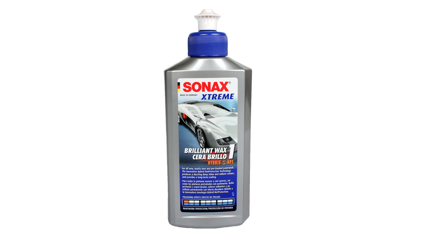 Полироль SONAX Xtreme бриллиантовый воск 0.25л фотография №1