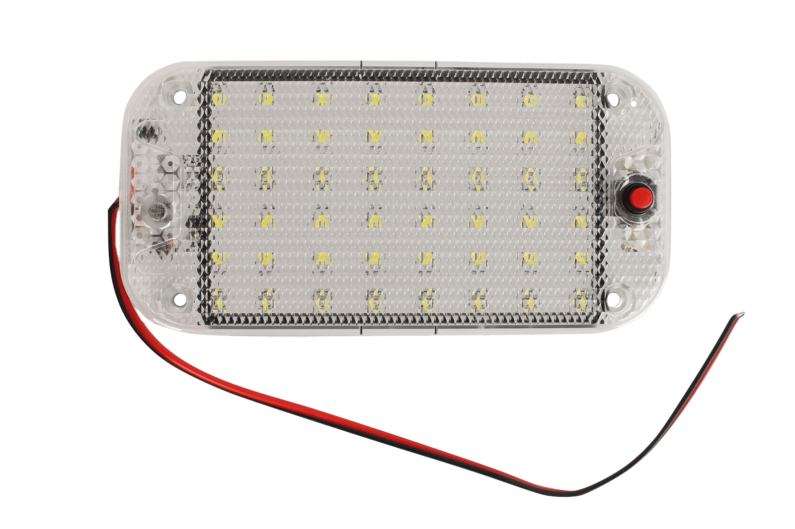 Плафон диодный с выключателем 12-85V 48 светодиодов  шт фотография №1