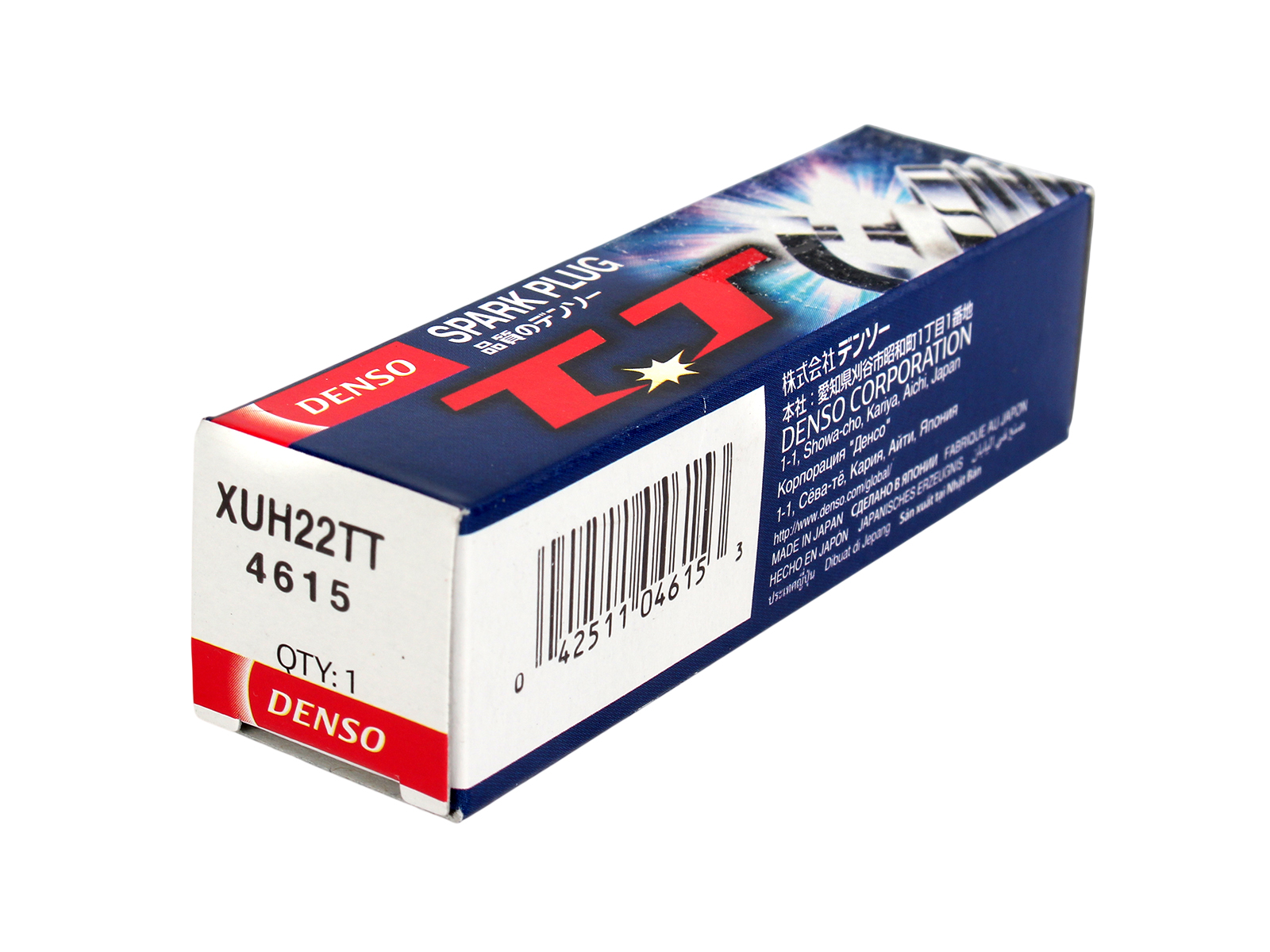 Свеча зажигания DENSO XUH22TT фотография №4