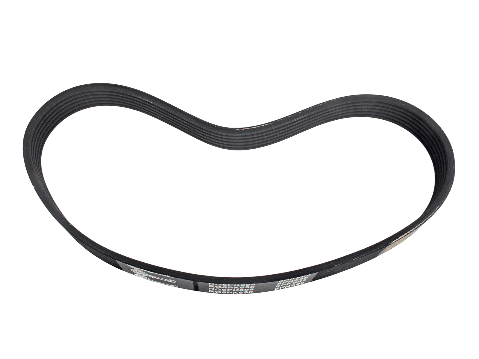 Ремень поликлиновой ВАЗ-2108-2115, 2110-2111 (инжектор) Riginal 6PK698 фотография №1