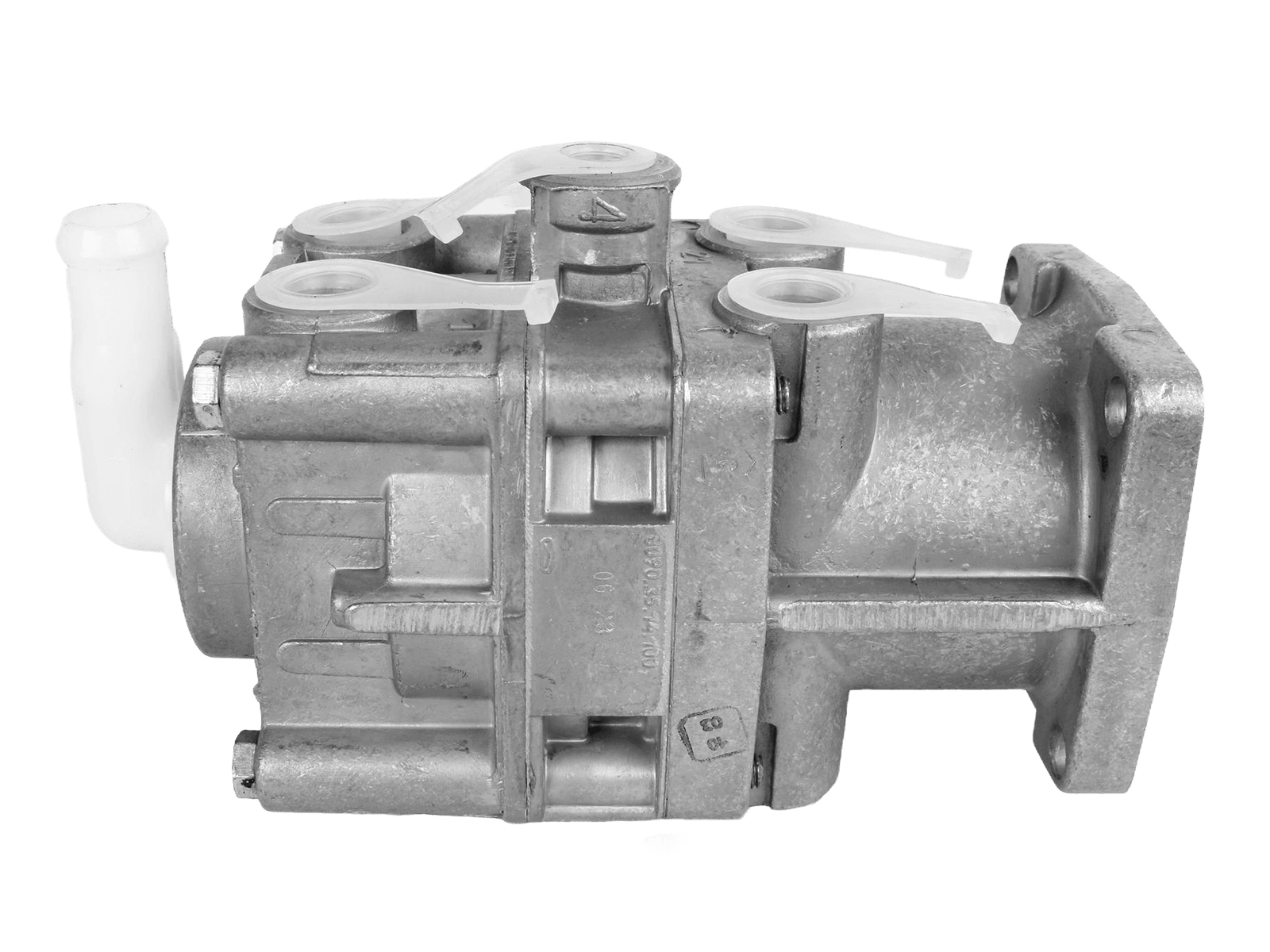 Кран КАМАЗ, МАЗ тормозной 2-х секционной подпедальной фотография №3