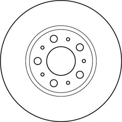 Диск тормозной BREMBO 08.A038.10 шт LEXUS GS/RX фотография №1