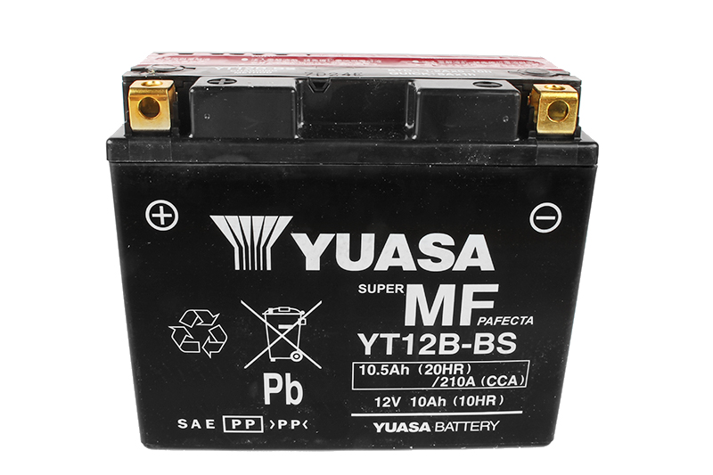 Мотоаккумулятор YUASA YT12B-BS (12B-4) фотография №3