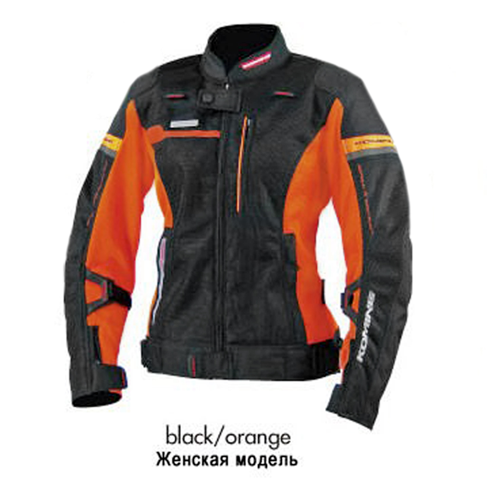 Куртка Komine JK-044 Inonea черная/orng XL фотография №1