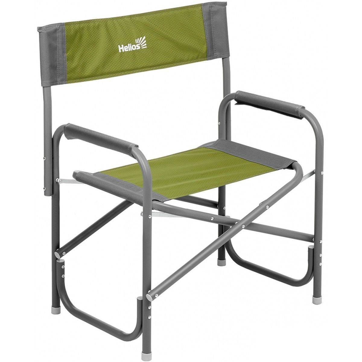 Кресло Helios директорское MAXI серый/зеленый фотография №1
