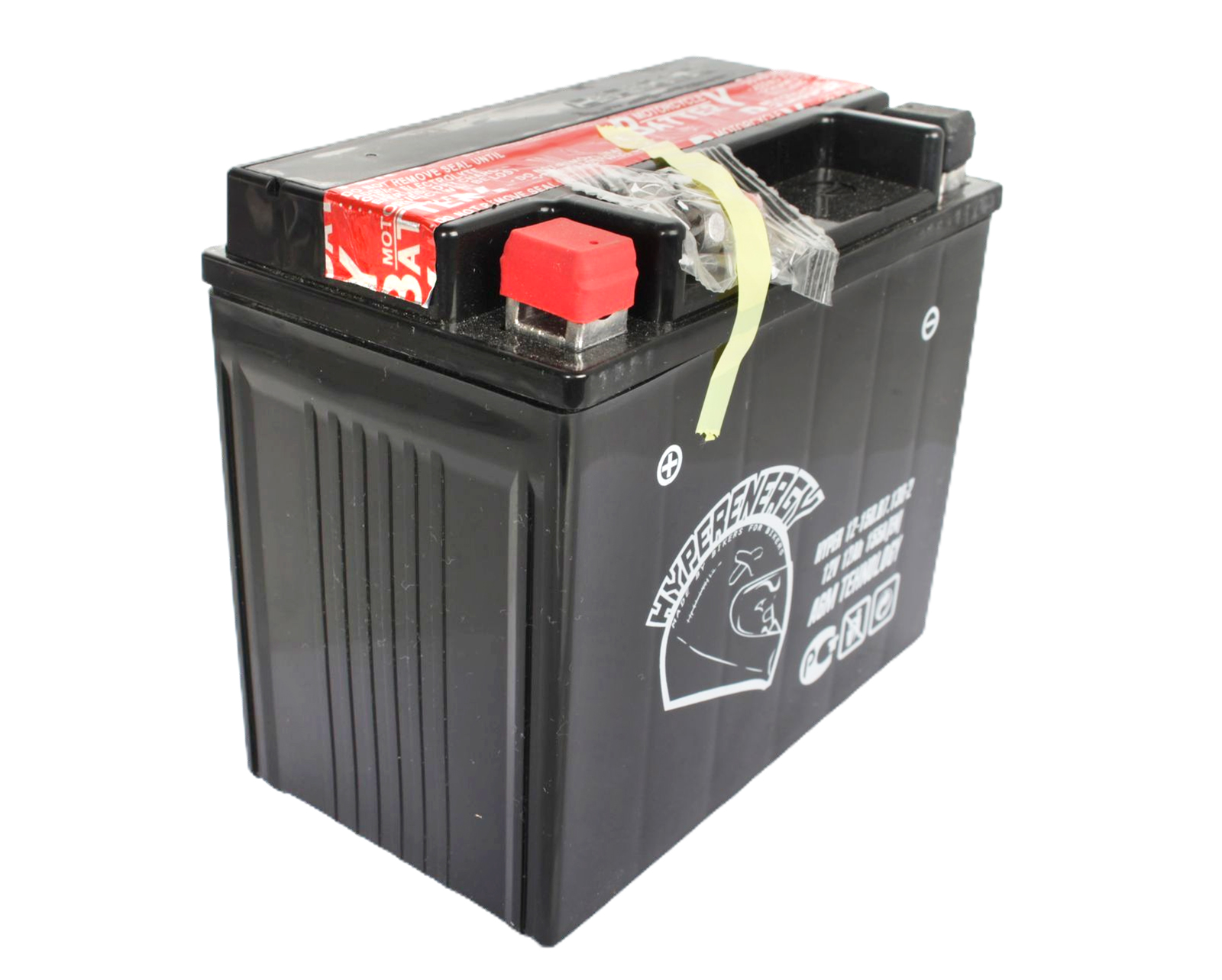 Мотоаккумулятор Hyperlook 12V 12Ah 155A YTX12 BS фотография №3