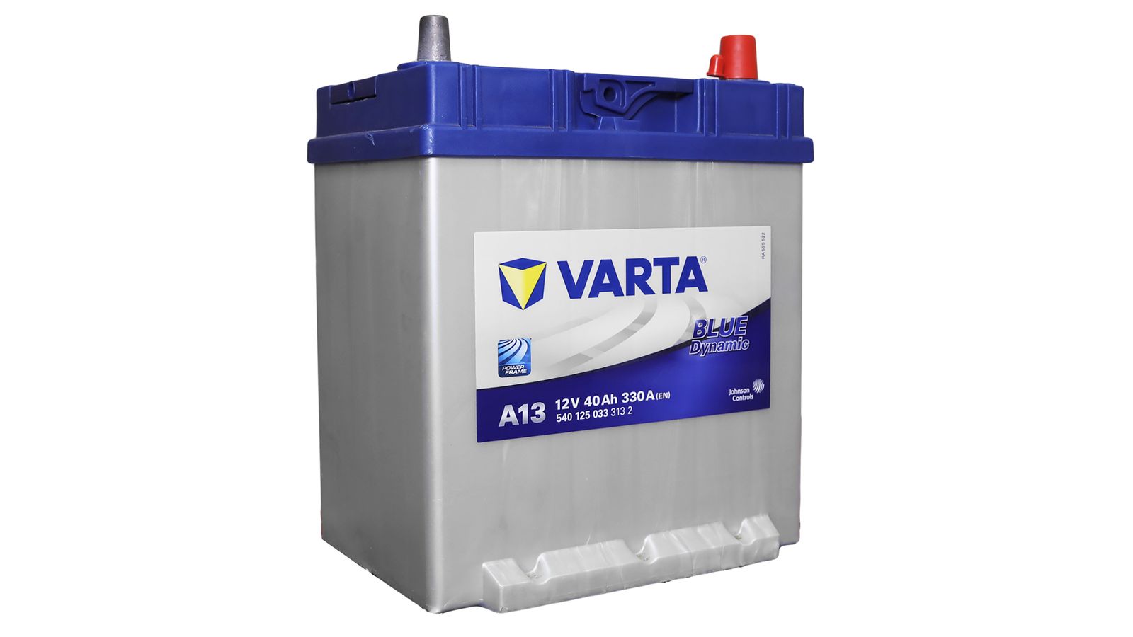 Аккумуляторная батарея VARTA BLUE 6СТ40 A13 * 540 125 033 тонкие клеммы фотография №2