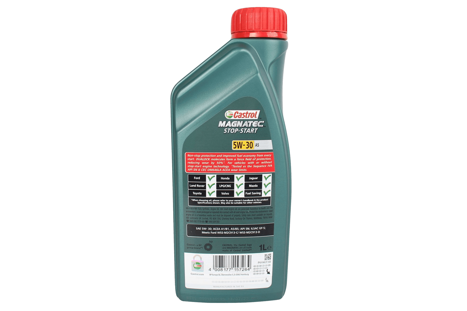 Масло моторное CASTROL MAGNATEC 5W30 A5 1л фотография №2