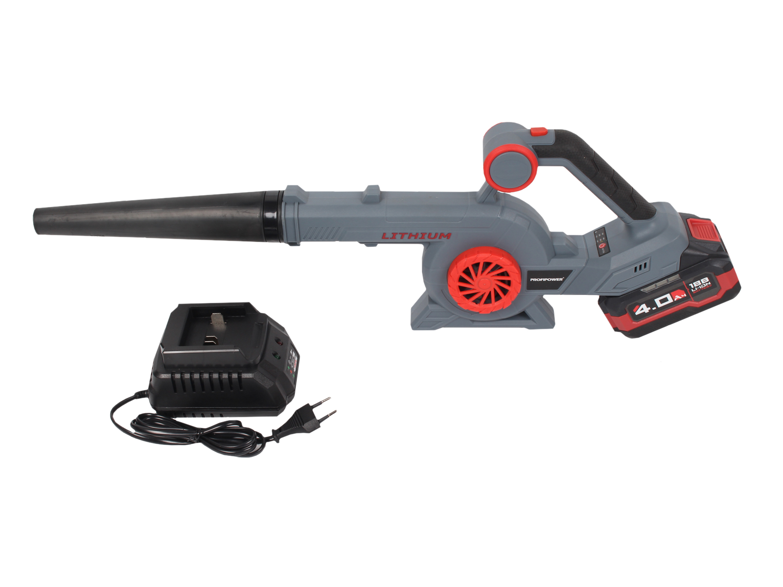Воздуходув ProfiPower DWDUB-18V Li-ion 4.0А/ч фотография №1