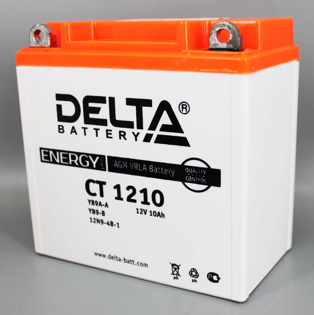 Аккумуляторная батарея DELTA 1210  YB9A-A 6СТ10 фотография №2