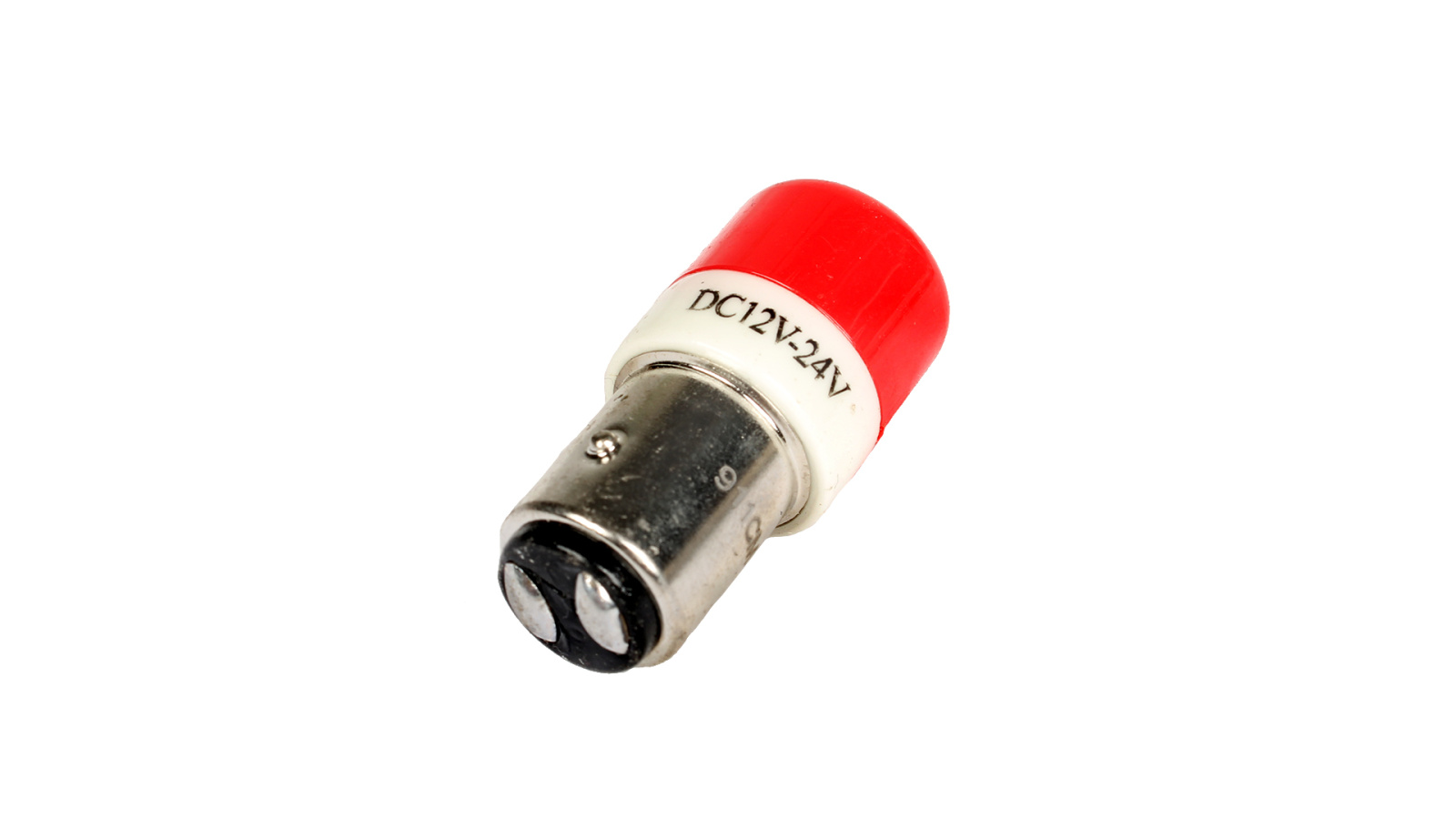 Лампа 12V-24Vx21/5W диодная красная фотография №2