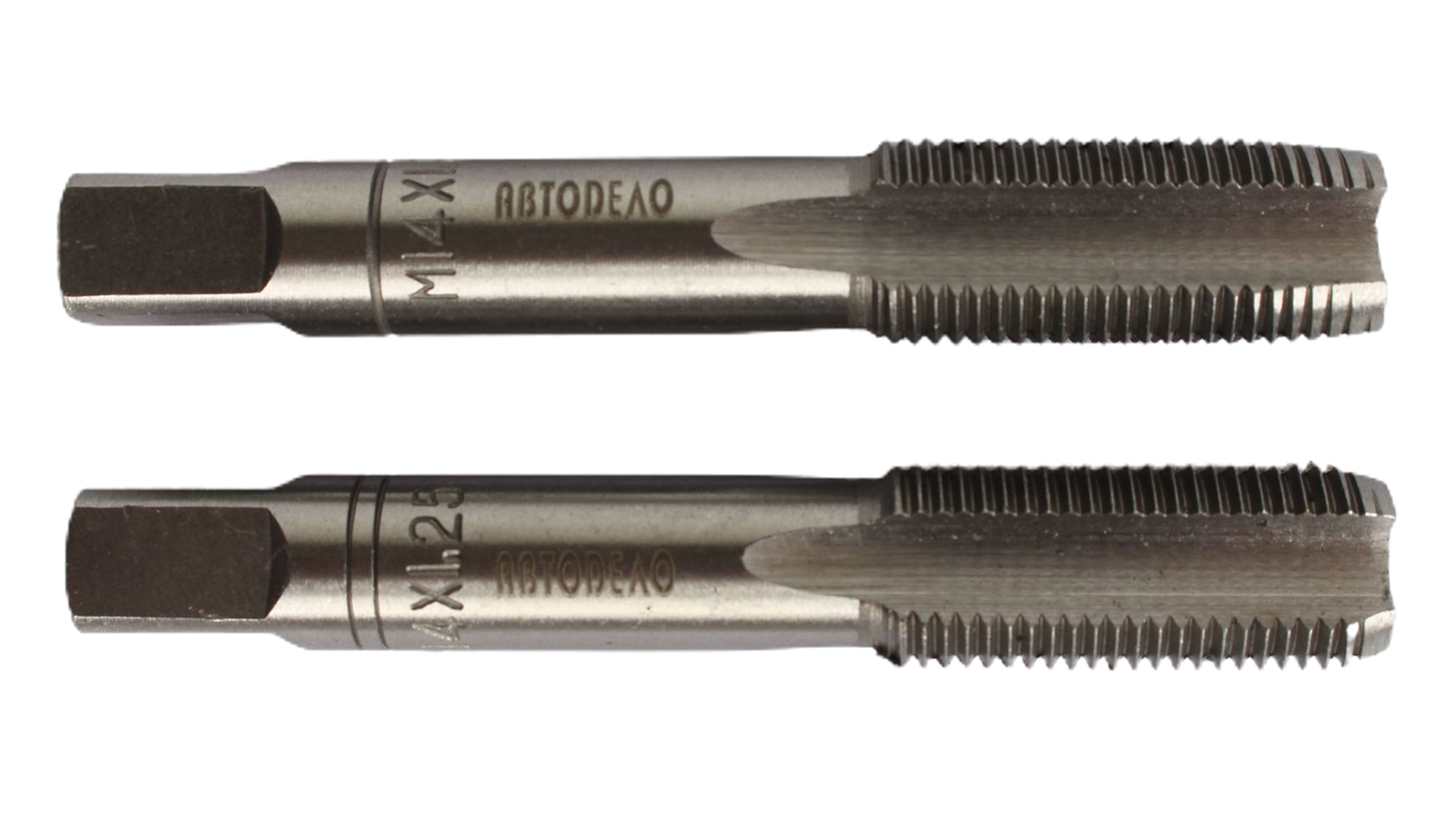 Метчик М14х1.25 ручной АвтоDело 2 штуки (40800) фотография №1