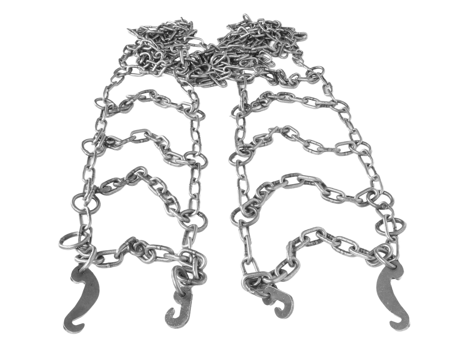 Цепь противоскольжения усиленная d-6мм R16 265/70 для джипа (тип лесенка) 2 штуки фотография №3