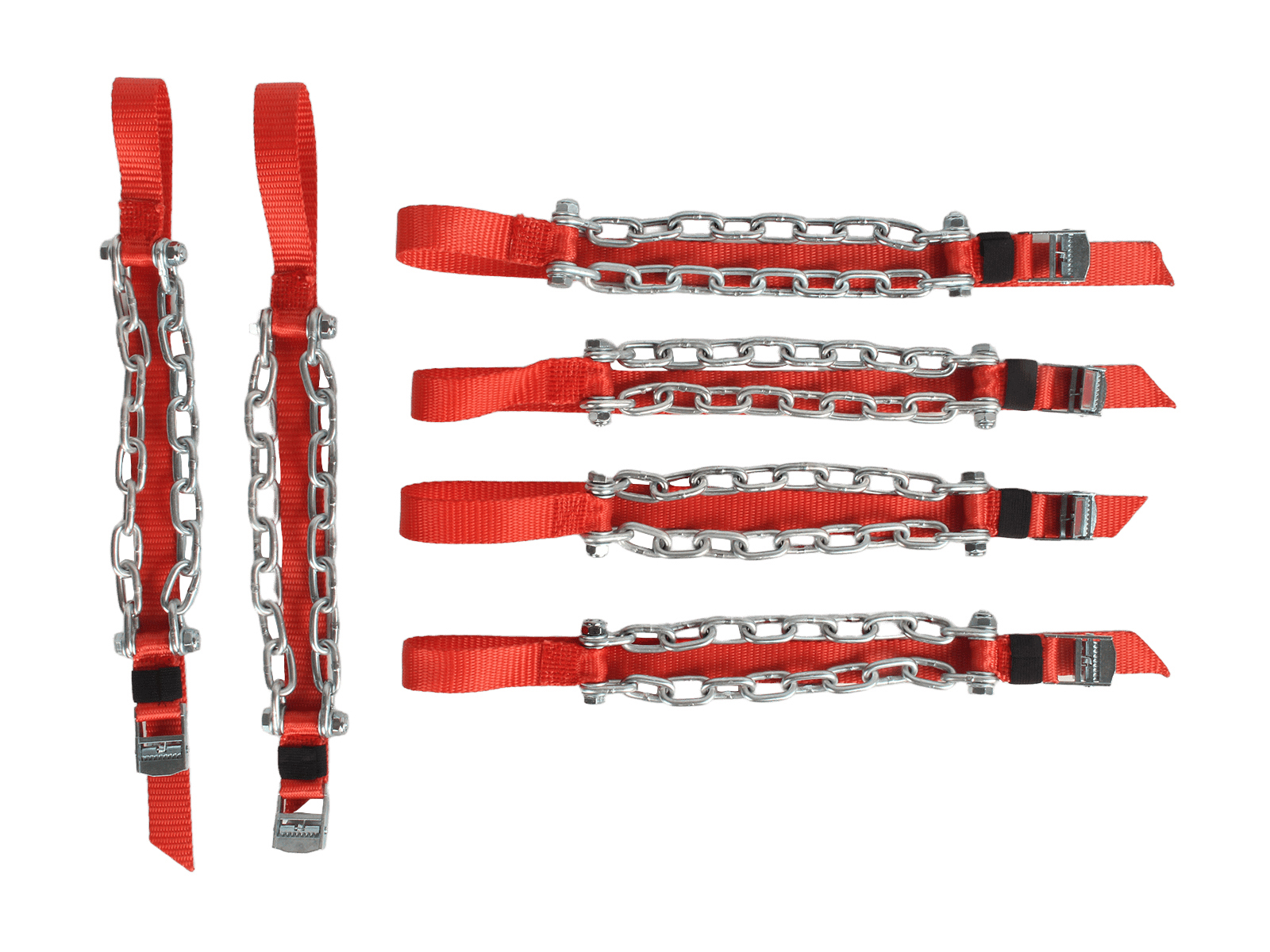 Браслеты противоскольжения Л-2(6) Газель, внедорожник от 205-225 6 штук Вездеход фотография №1