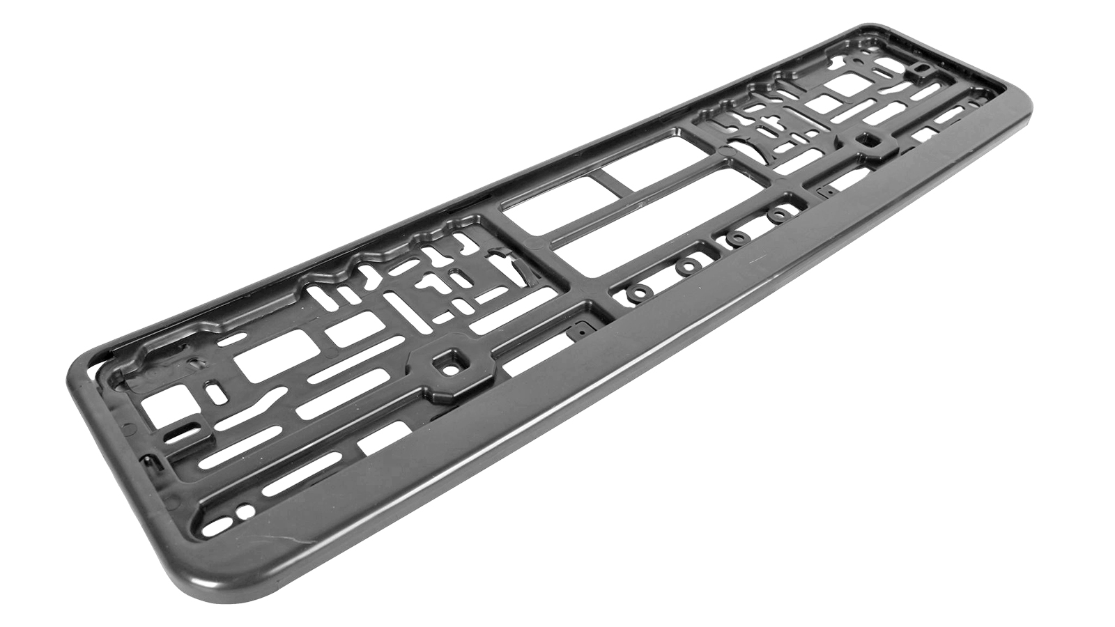 Рамка для номера без надписи с защёлкой 1269 фотография №3