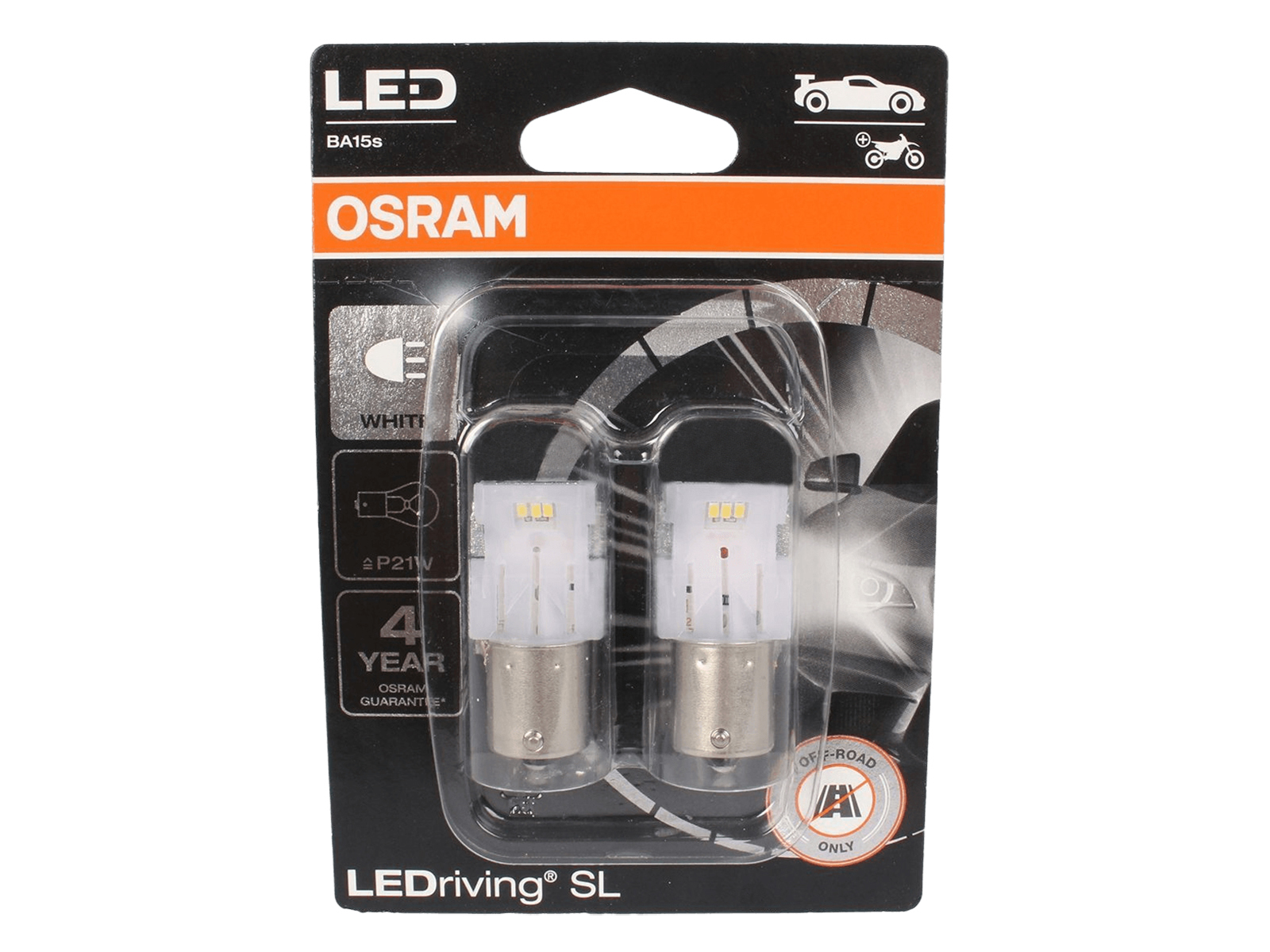 Лампа 12V 1.4W BA15S OSRAM 7506DWP-02B фотография №1