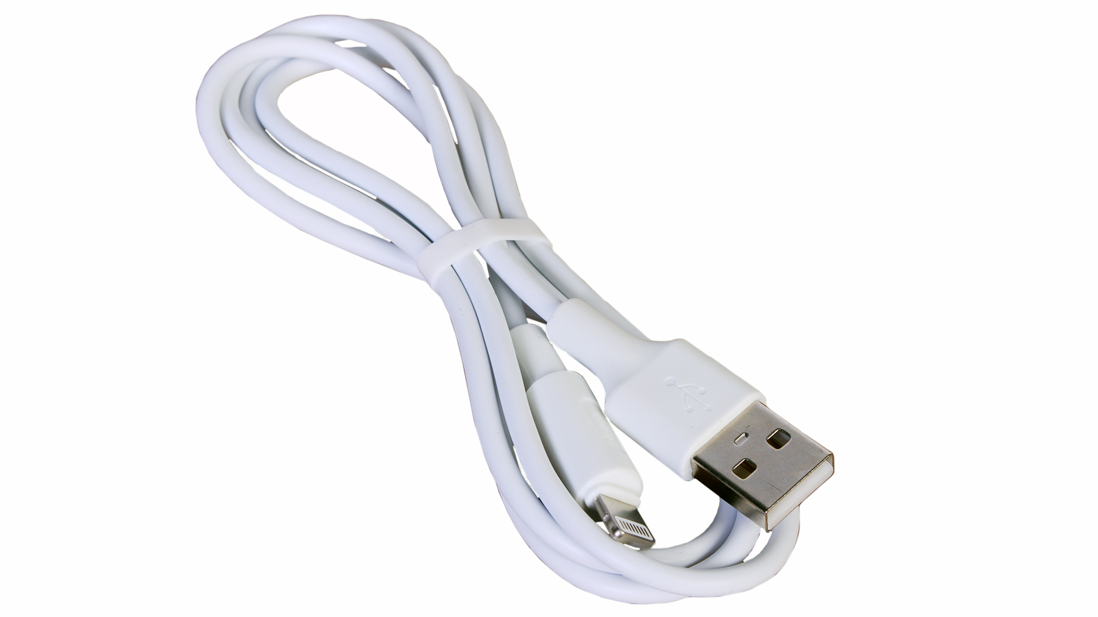 Кабель USB HOCO X25 Soarer, USB - Lightning, 2А, 1 м, белый фотография №1