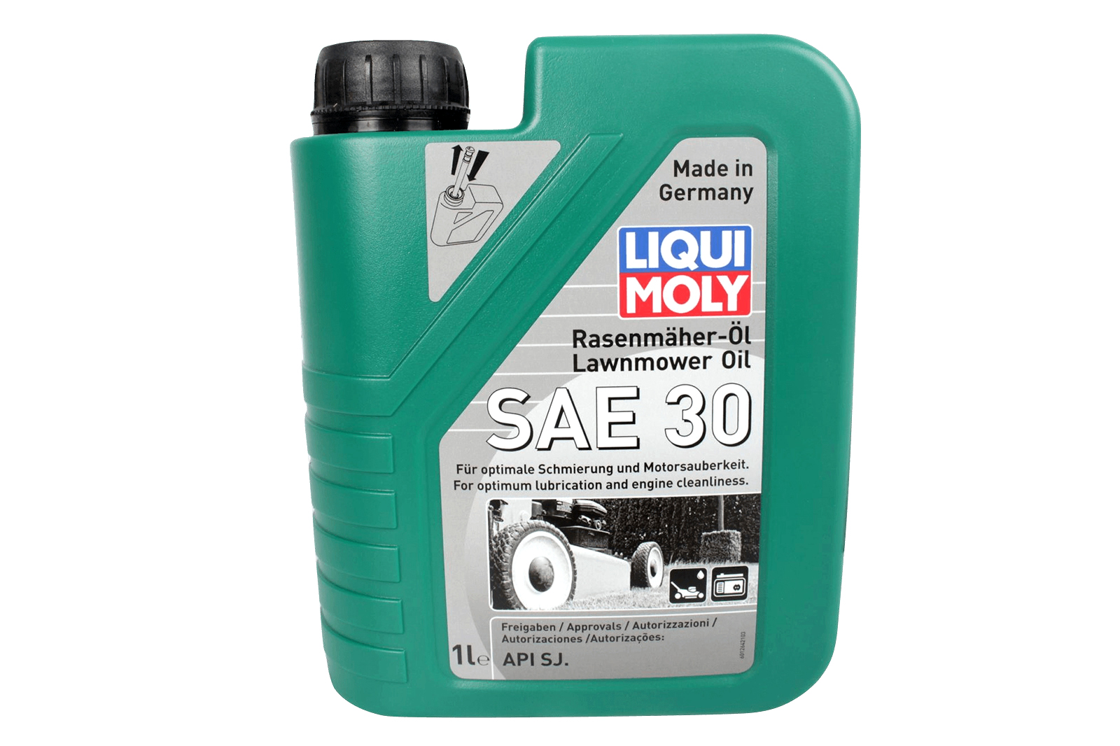 Масло моторное для газонокосилок Rasenmaher-Oil 30 4T LIQUI MOLY 1л фотография №1
