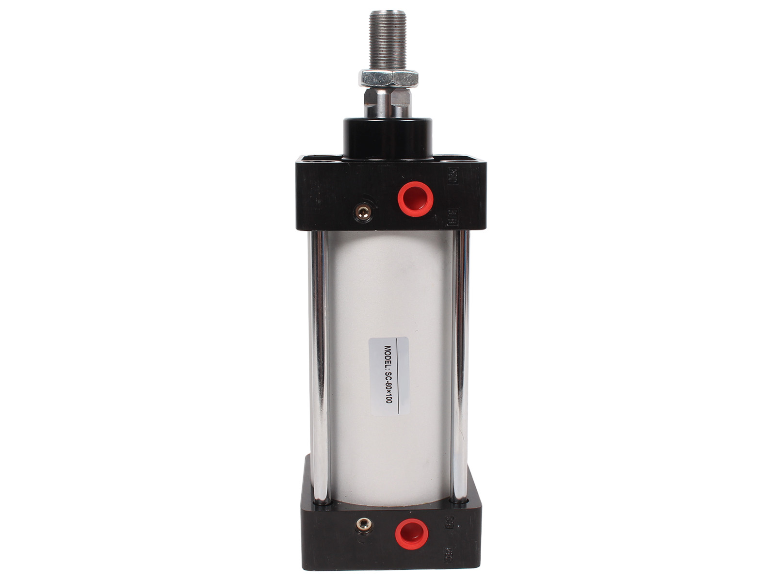 Пневмоцилиндр  SC 80x100, ход штока 100мм, D-80мм фотография №1