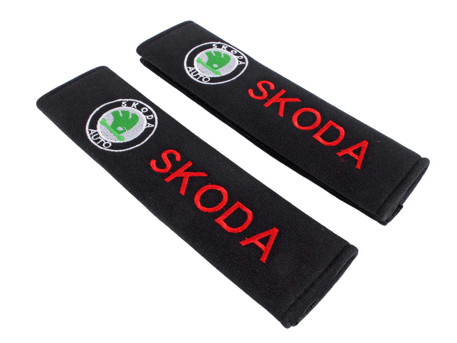Накладка на ремень безопасности SKODA 2 штуки фотография №3